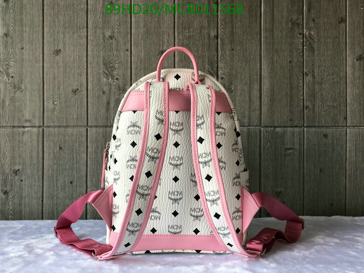 MCM Bag-(Mirror)-Backpack-,Code: MCB011568,$:89USD