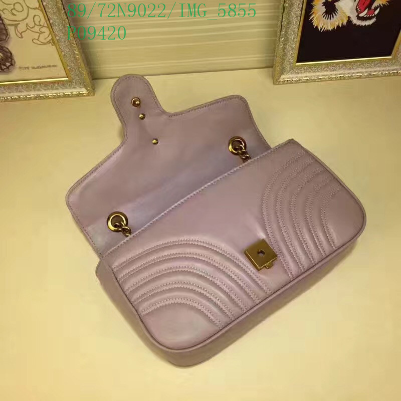 Gucci Bag-(4A)-Marmont,Code: GGB120420,$: 89USD