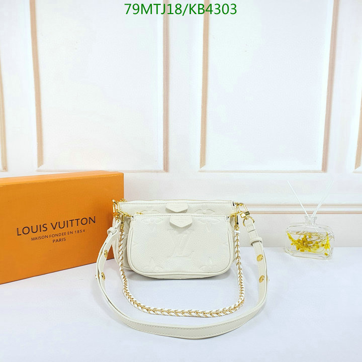 LV Bags-(4A)-New Wave Multi-Pochette-,Code: KB4303,$: 79USD