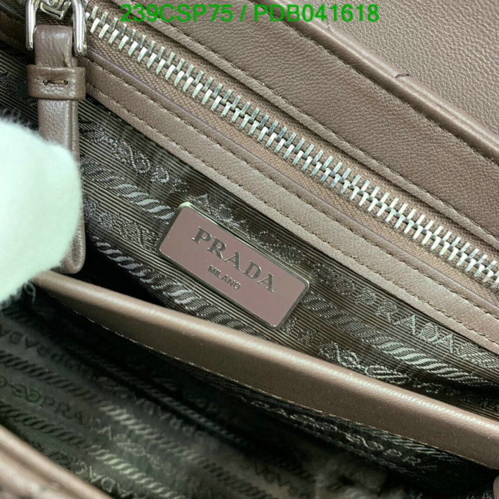 Prada Bag-(Mirror)-Diagonal-,Code: PDB041618,$: 239USD