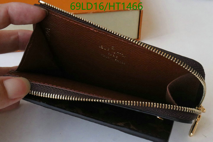 LV Bags-(Mirror)-Wallet-,Code: HT1466,$: 69USD