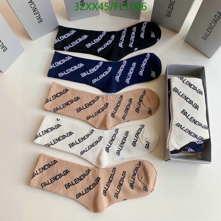 Sock-Balenciaga, Code: FL1006,$: 32USD