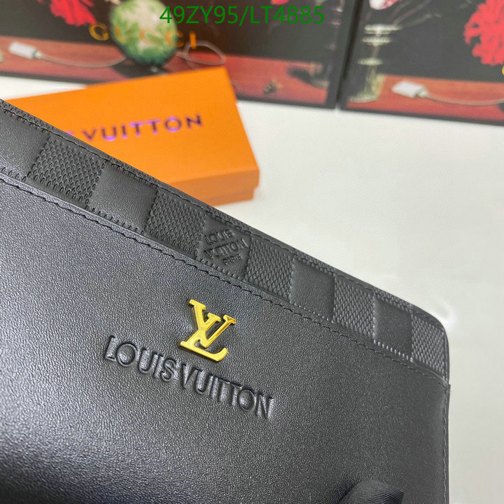 LV Bags-(4A)-Wallet-,Code: LT4885,$: 49USD