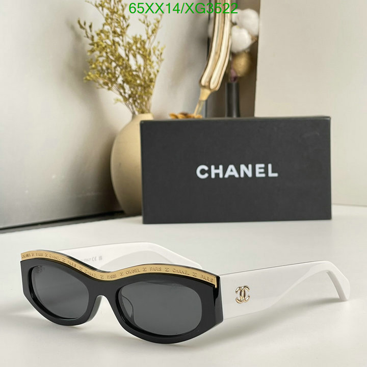 Glasses-Chanel, Code: XG3522,$: 65USD