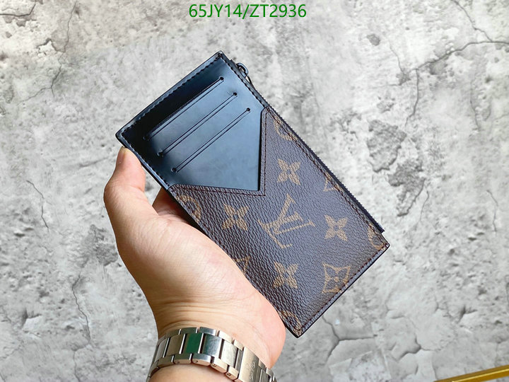 LV Bags-(Mirror)-Wallet-,Code: ZT2936,$: 65USD