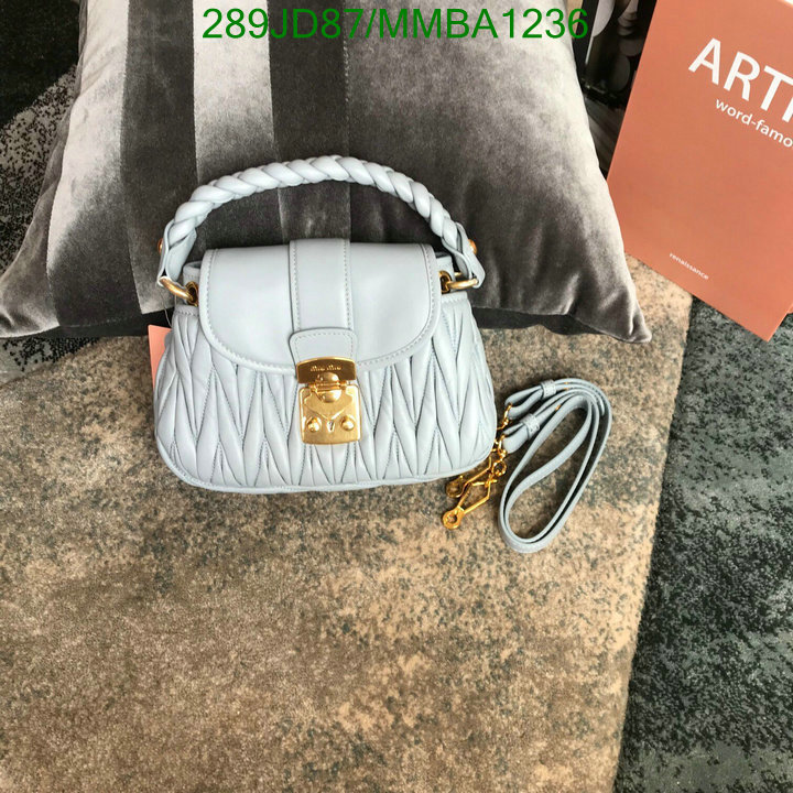 Miu Miu Bag-(Mirror)-Diagonal-,Code: MMBA1236,$: 289USD