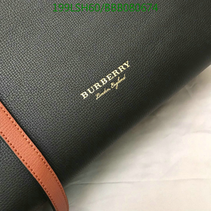 Burberry Bag-(Mirror)-Handbag-,Code: BBB080674,$:199USD