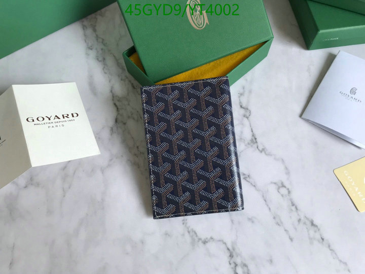 Goyard Bag-(4A)-Wallet-,Code: YT4002,$: 45USD