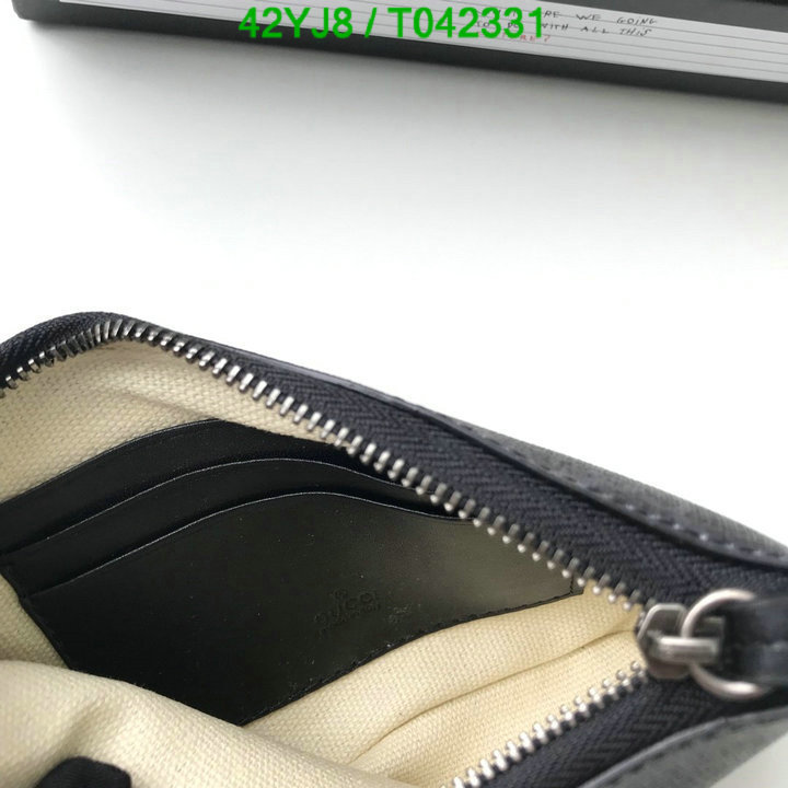 Gucci Bag-(4A)-Wallet-,Code: T042331,$: 42USD