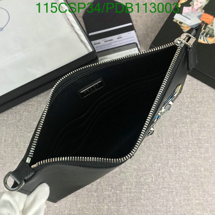 Prada Bag-(Mirror)-Clutch-,Code: PDB113003,$: 115USD