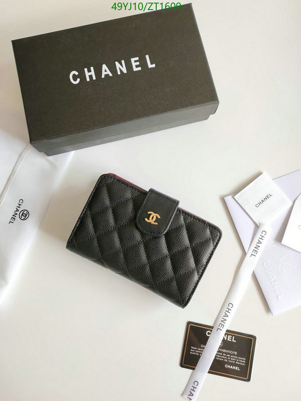 Chanel Bags ( 4A )-Wallet-,Code: ZT1609,$: 49USD