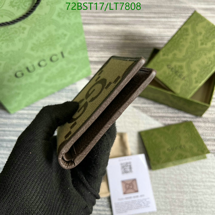 Gucci Bag-(Mirror)-Wallet-,Code: LT7808,$: 72USD