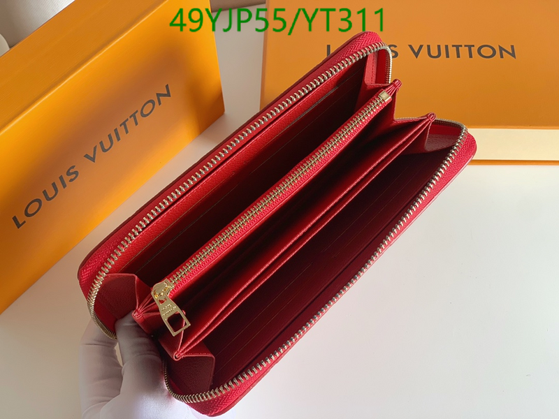 LV Bags-(4A)-Wallet-,Code: YT311,$: 49USD