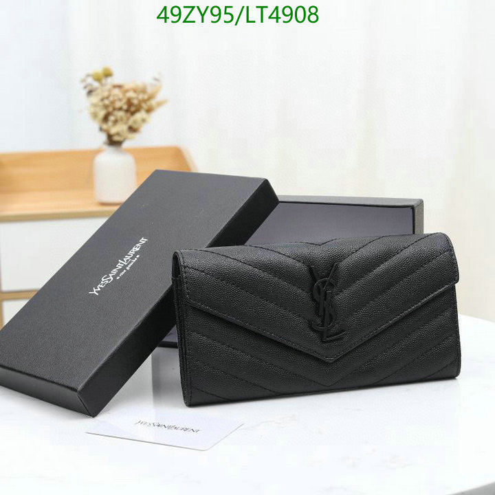 YSL Bag-(4A)-Wallet-,Code: LT4908,$: 49USD