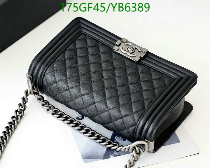 Chanel Bags -(Mirror)-Le Boy,Code: YB6389,$: 175USD