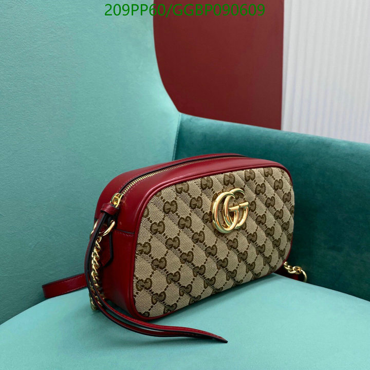 Gucci Bag-(Mirror)-Marmont,Code: GGBP090609,$: 209USD