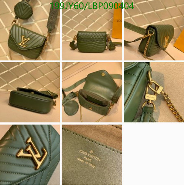 LV Bags-(Mirror)-New Wave Multi-Pochette-,Code: LBP090404,$:199USD