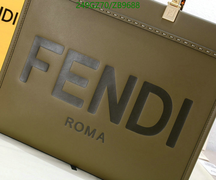 Fendi Bag-(Mirror)-Sunshine,Code: ZB9688,$: 249USD