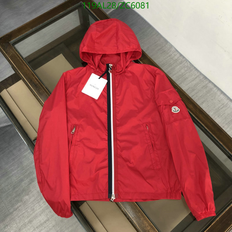 Down jacket Men-Moncler, Code: ZC6081,$: 119USD