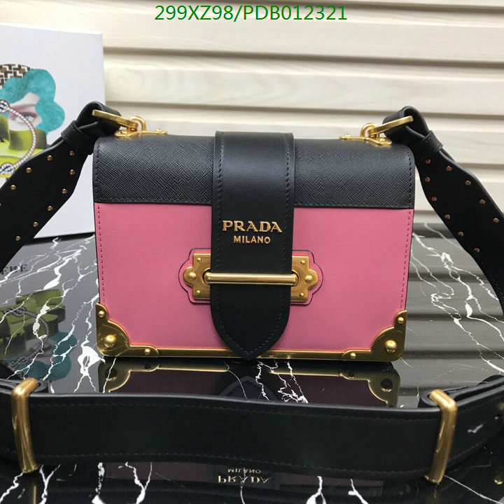 Prada Bag-(Mirror)-Diagonal-,Code: PDB012321,$:299USD