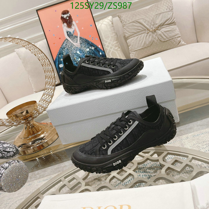 Men shoes-Dior, Code: ZS987,$: 125USD