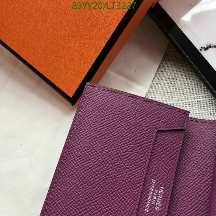 Hermes Bag-(Mirror)-Wallet-,Code: LT3227,$: 89USD