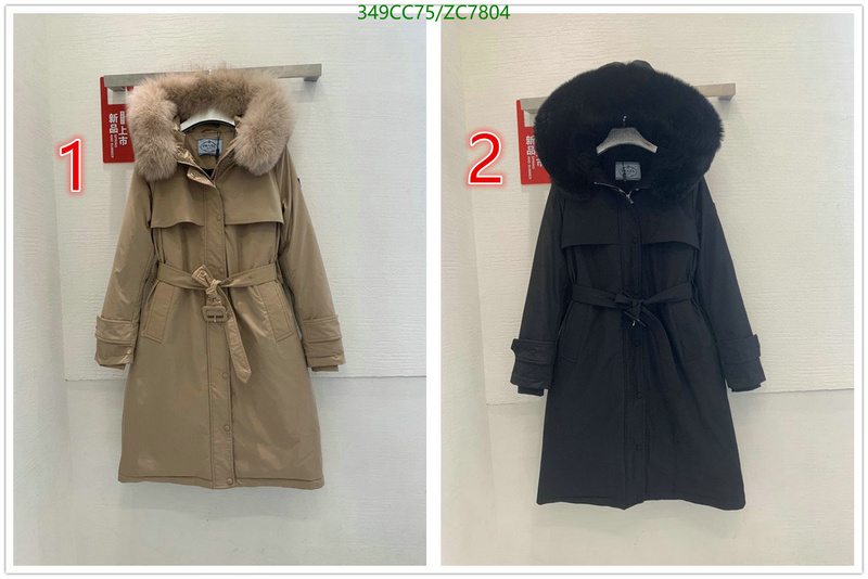 Down jacket Women-Prada, Code: ZC7804,$: 349USD