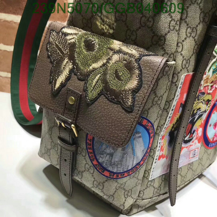 Gucci Bag-(Mirror)-Backpack-,Code:GGB040609,$:239USD