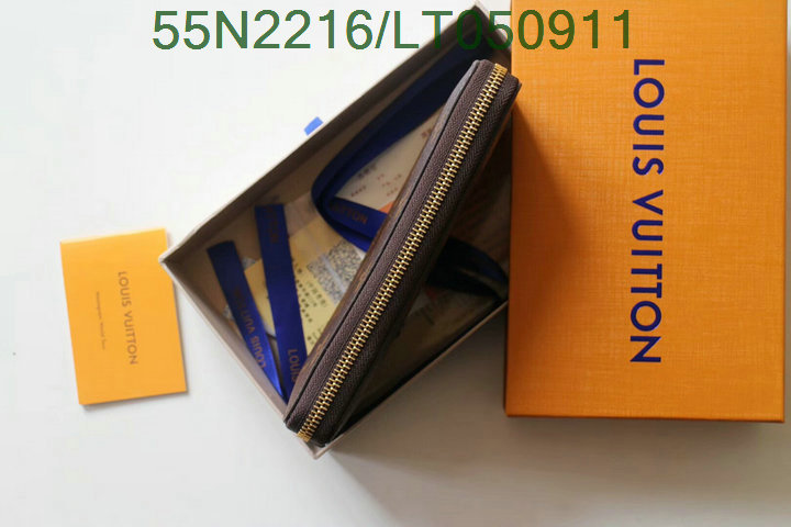 LV Bags-(Mirror)-Wallet-,Code:LT050911,$: 55USD