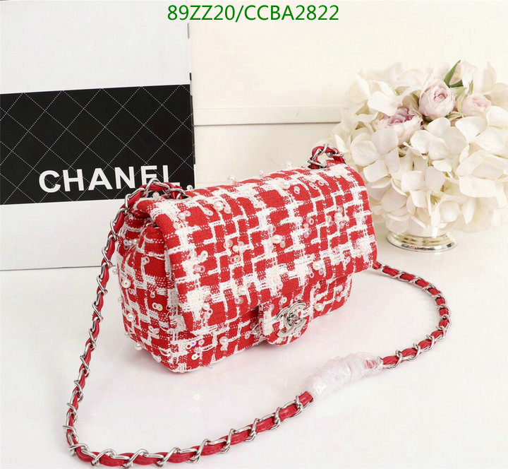 Chanel Bags ( 4A )-Diagonal-,Code: CCBA2822,$: 89USD