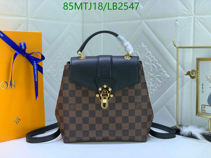 LV Bags-(4A)-Backpack-,Code: LB2547,$: 85USD