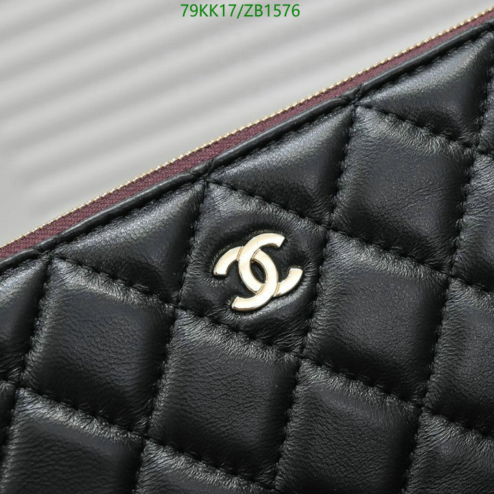 Chanel Bags ( 4A )-Clutch-,Code: ZB1576,$: 79USD