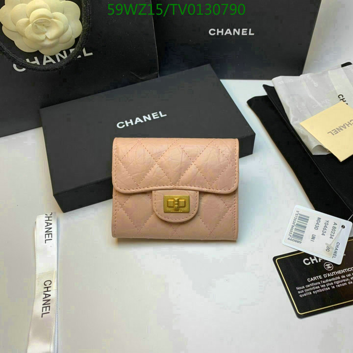 Chanel Bags ( 4A )-Wallet-,Code: TV0130790,$: 59USD