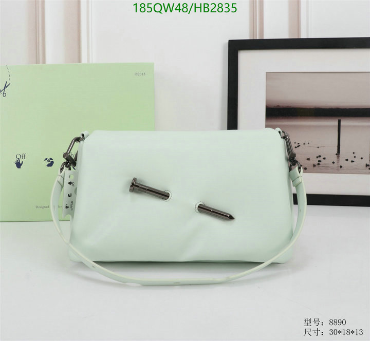 Off-White Bag-(Mirror)-Handbag-,Code: HB2835,$: 185USD