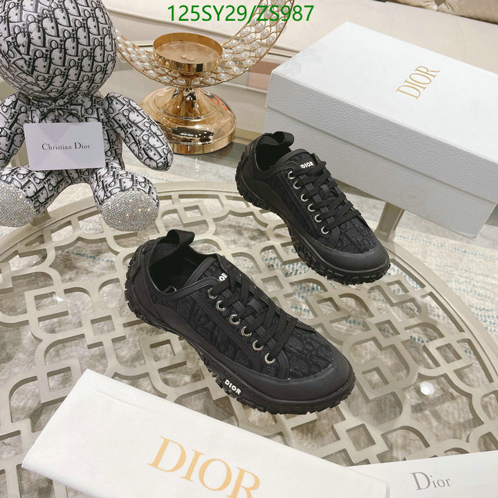 Men shoes-Dior, Code: ZS987,$: 125USD