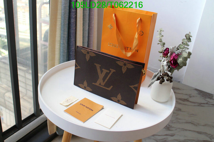 LV Bags-(Mirror)-Wallet-,Code: T062216,$: 105USD