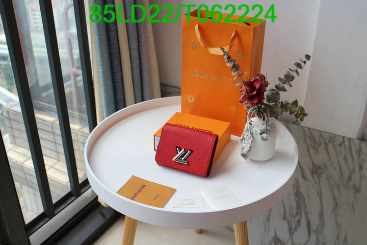 LV Bags-(Mirror)-Wallet-,Code: T062224,$: 85USD