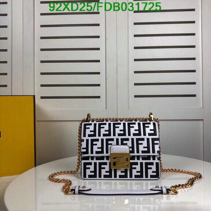 Fendi Bag-(4A)-Diagonal-,Code: FDB031725,$: 92USD