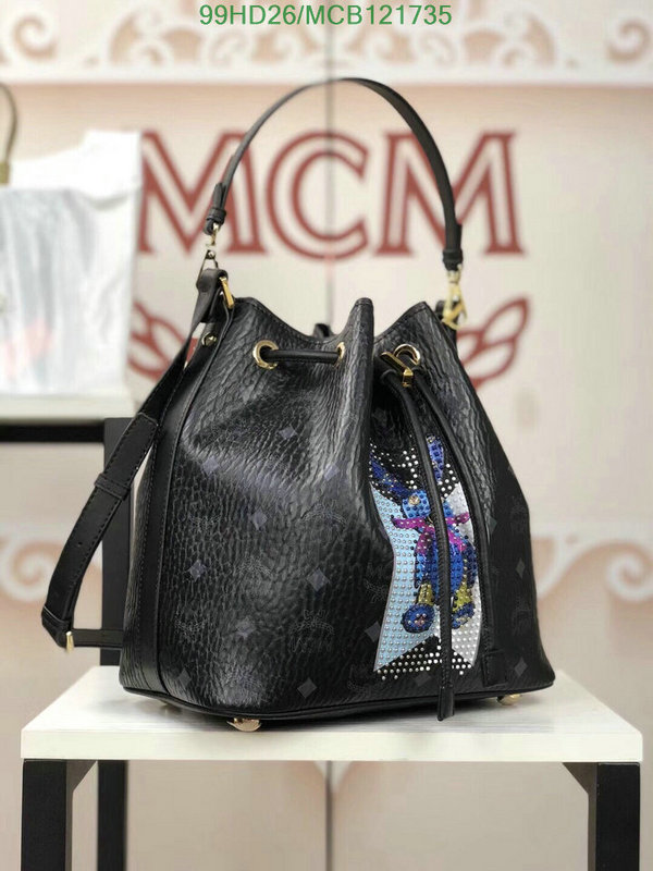 MCM Bag-(Mirror)-Diagonal-,Code: MCB121735,$: 99USD