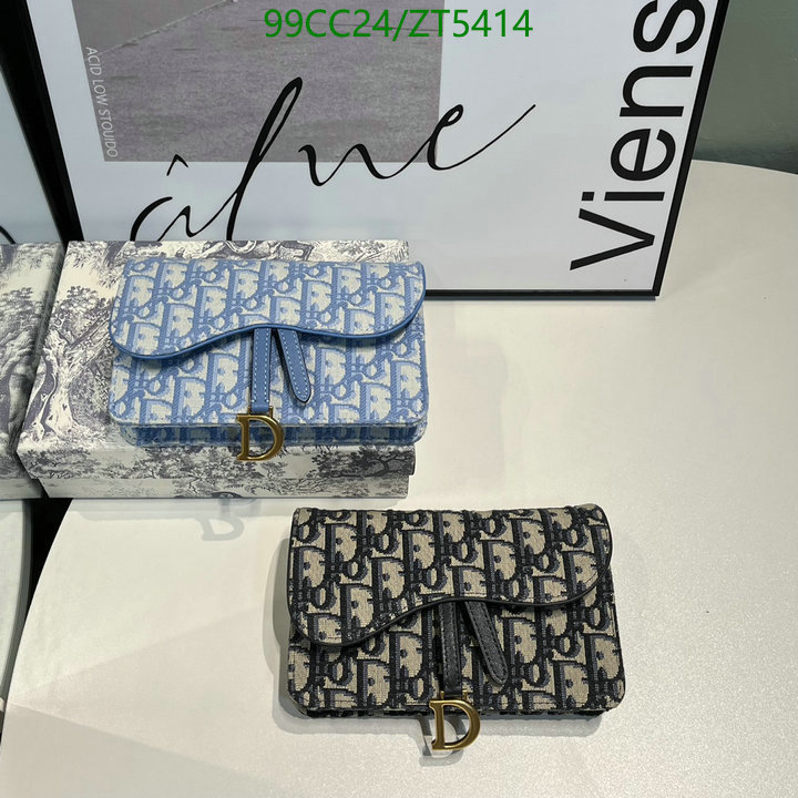 Dior Bags -(Mirror)-Wallet-,Code: ZT5414,$: 99USD