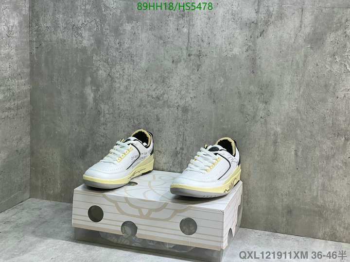 Men shoes-Off-White, Code: HS5478,$: 89USD