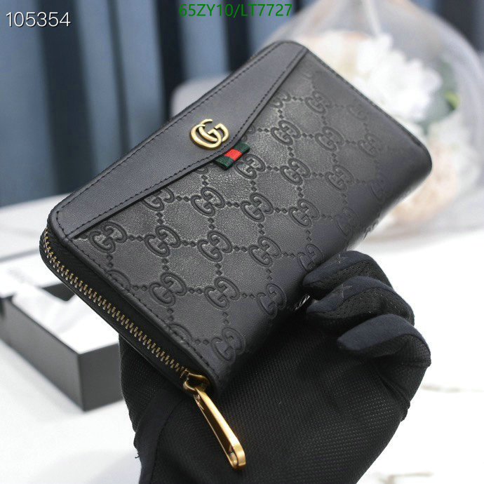 Gucci Bag-(4A)-Wallet-,Code: LT7727,$: 65USD