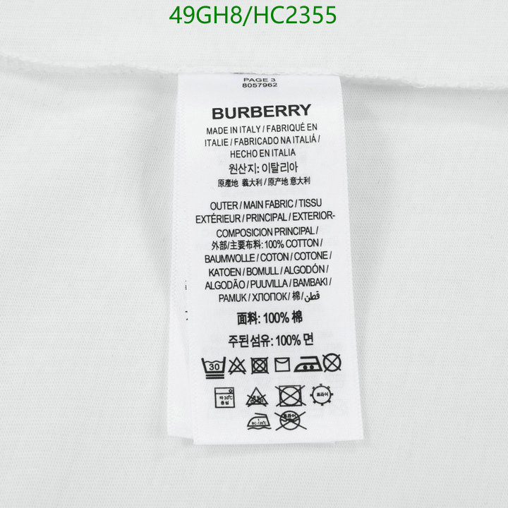 Clothing-Burberry, Code: HC2355,$: 49USD