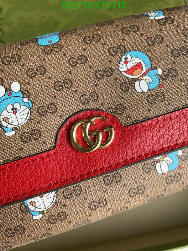 Gucci Bag-(4A)-Wallet-,Code: XT2718,$: 55USD
