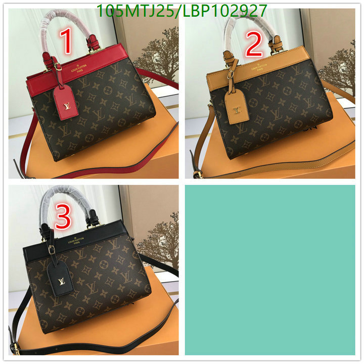 LV Bags-(4A)-Handbag Collection-,Code: LBP102927,$: 105USD