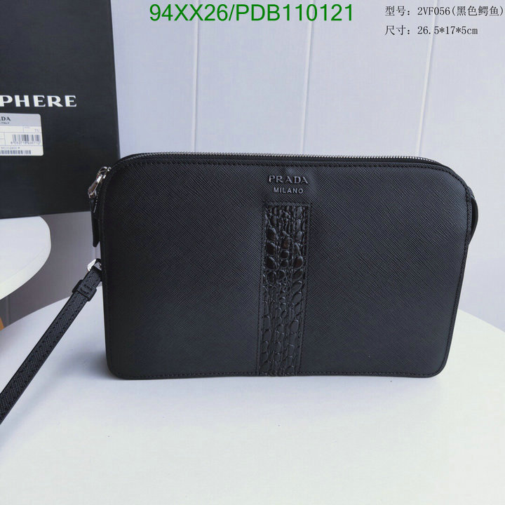 Prada Bag-(Mirror)-Clutch-,Code: PDB110121,$:94USD