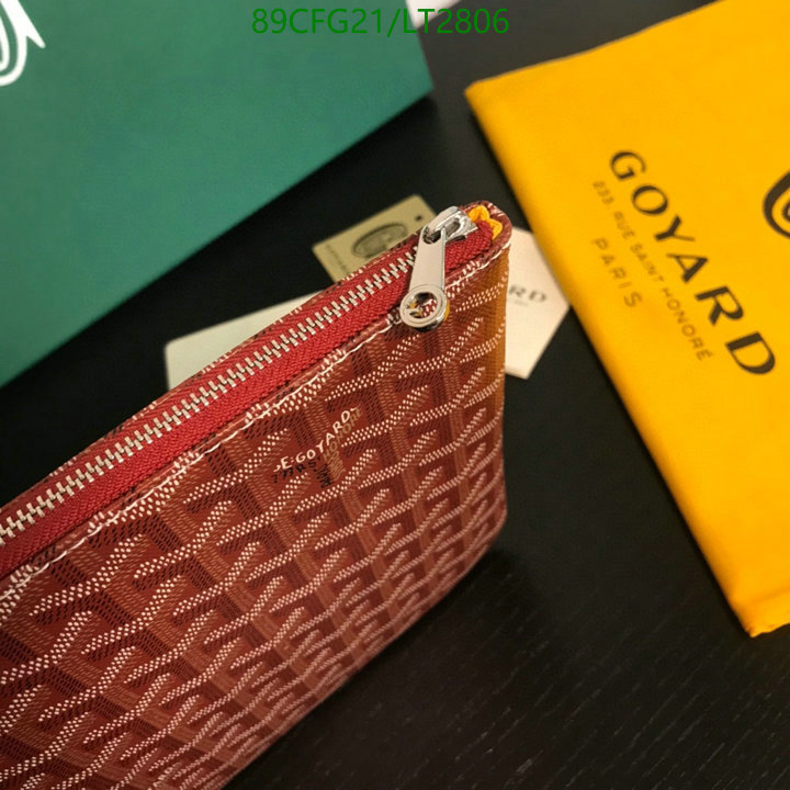 Goyard Bag-(Mirror)-Wallet-,Code: LT2806,$: 89USD