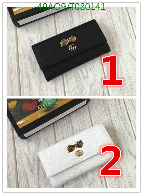 Gucci Bag-(4A)-Wallet-,Code: T080141,$:49USD