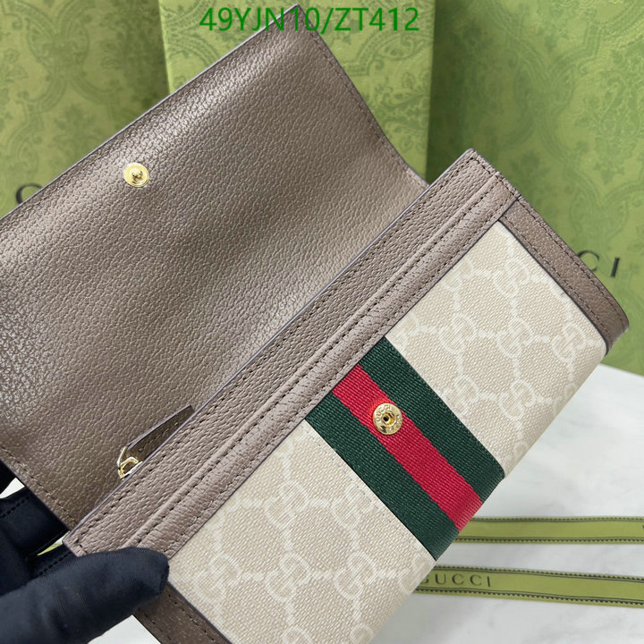 Gucci Bag-(4A)-Wallet-,Code: ZT412,$: 49USD