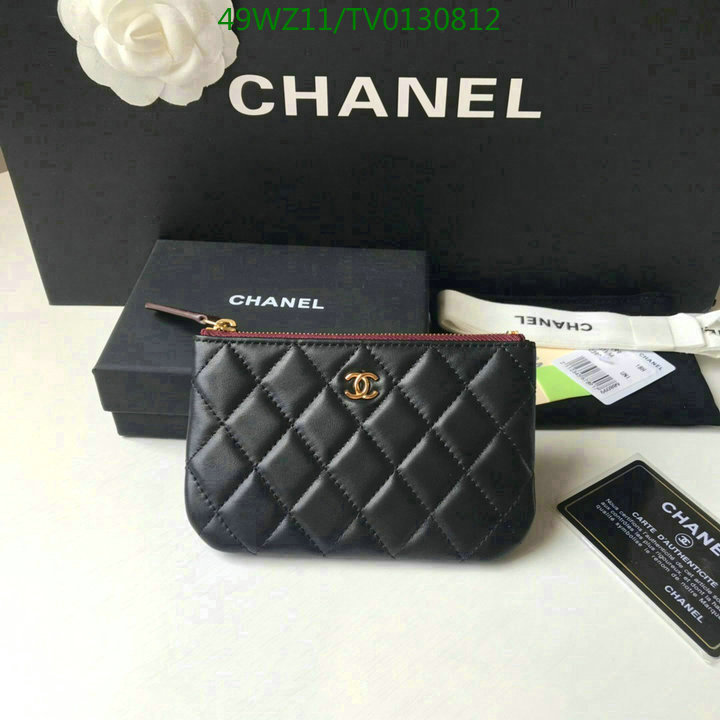 Chanel Bags ( 4A )-Wallet-,Code: TV0130812,$: 49USD